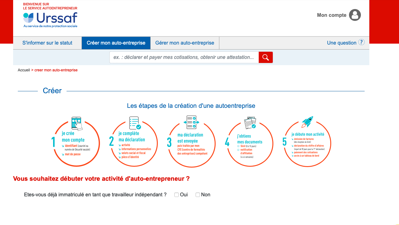 Urssaf dgitags freelance autoentrepreneur microentrepreneur