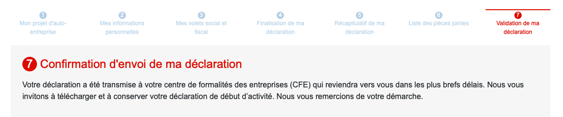dgitags microentrepreneur autoentrepreneur statut déclaration