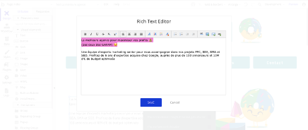 dgitags bubble create new app text